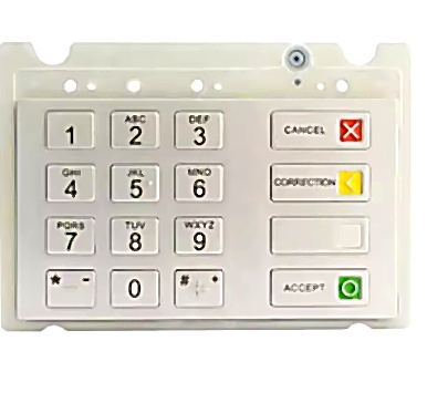 Wincor Nixdorf 01750159341 1750159341 EPP V6 PCI 4 Encrypting PIN Pad Keyboard for Wincor ProCash ATM